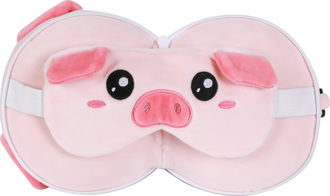 Itotal - Pude Med Sovemaske - Piggy