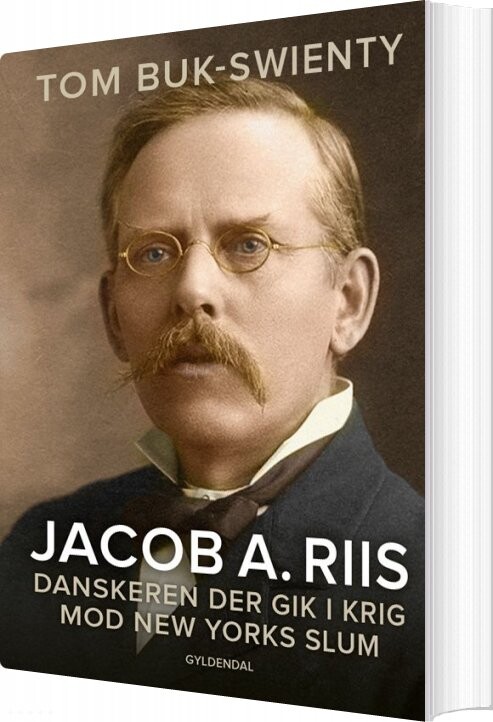 Billede af Jacob A. Riis - Tom Buk-swienty - Bog