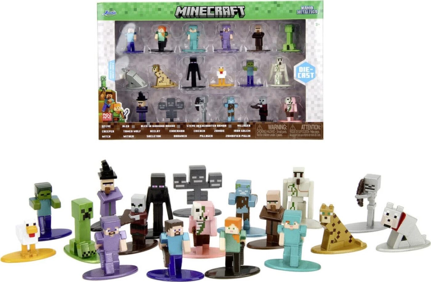 Jada - Minecraft - Multi-pack Nanofigs - Wave 12 (9335846314r00)