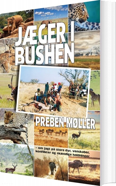 Jæger I Bushen - Preben Møller - Bog