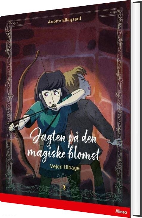Billede af Jagten På Den Magiske Blomst 3, Rød Læseklub - Anette Ellegaard - Bog hos Gucca.dk