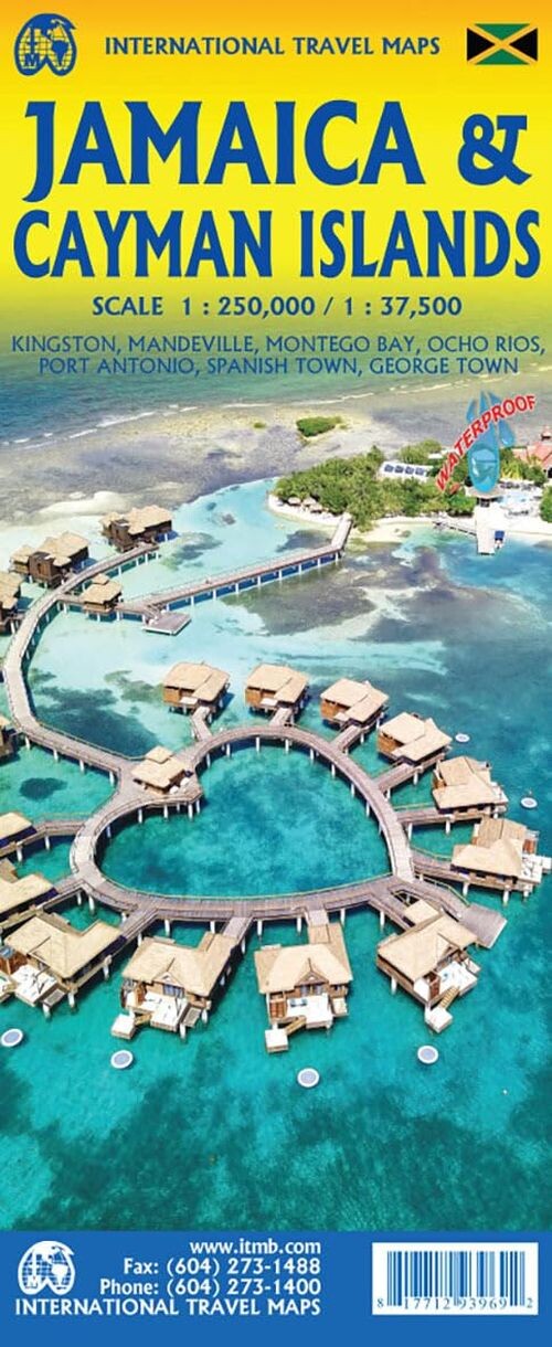 Jamaica & The Cayman Islands - English book