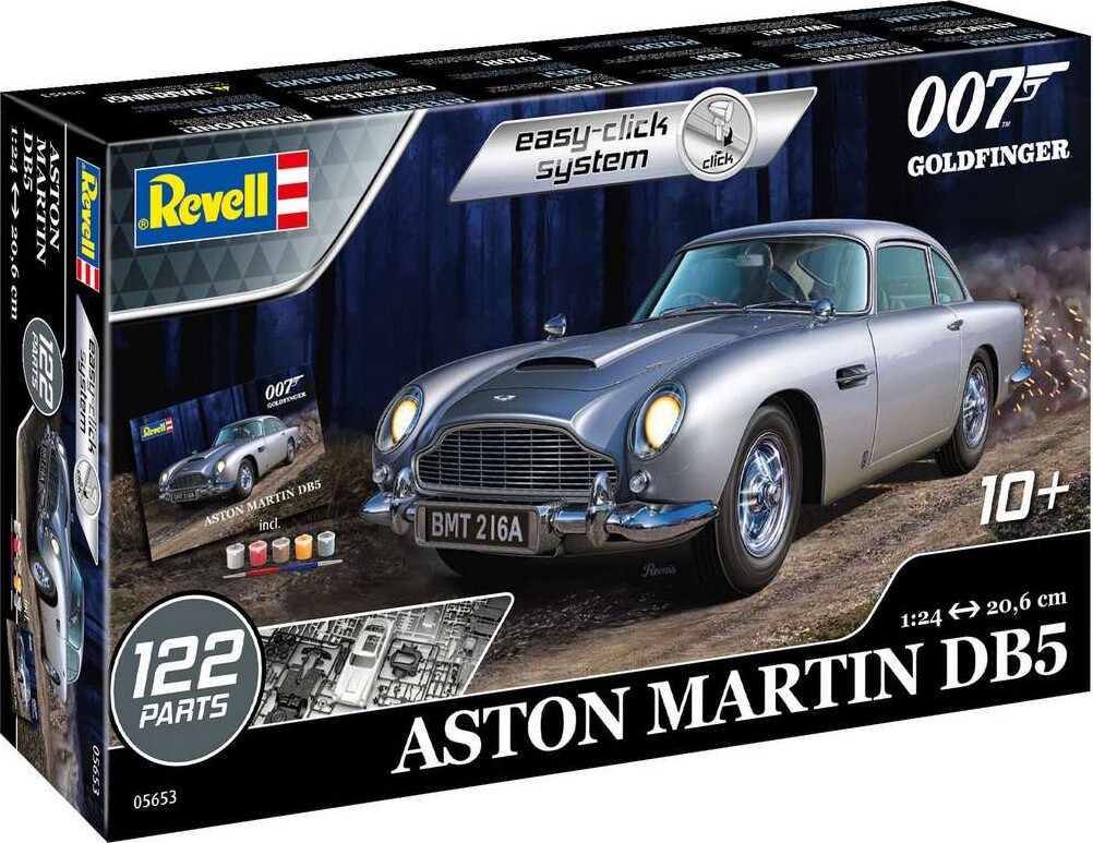 Revell - James Bond Aston Martin Db5 - Level 2 - 1:24 - 05653