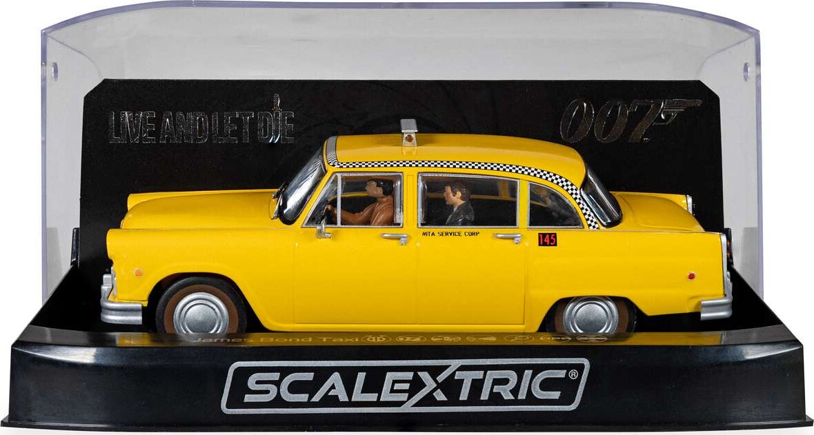 Scalextric C4606 - James Bond Checker Taxi Cab Bil - 1:32