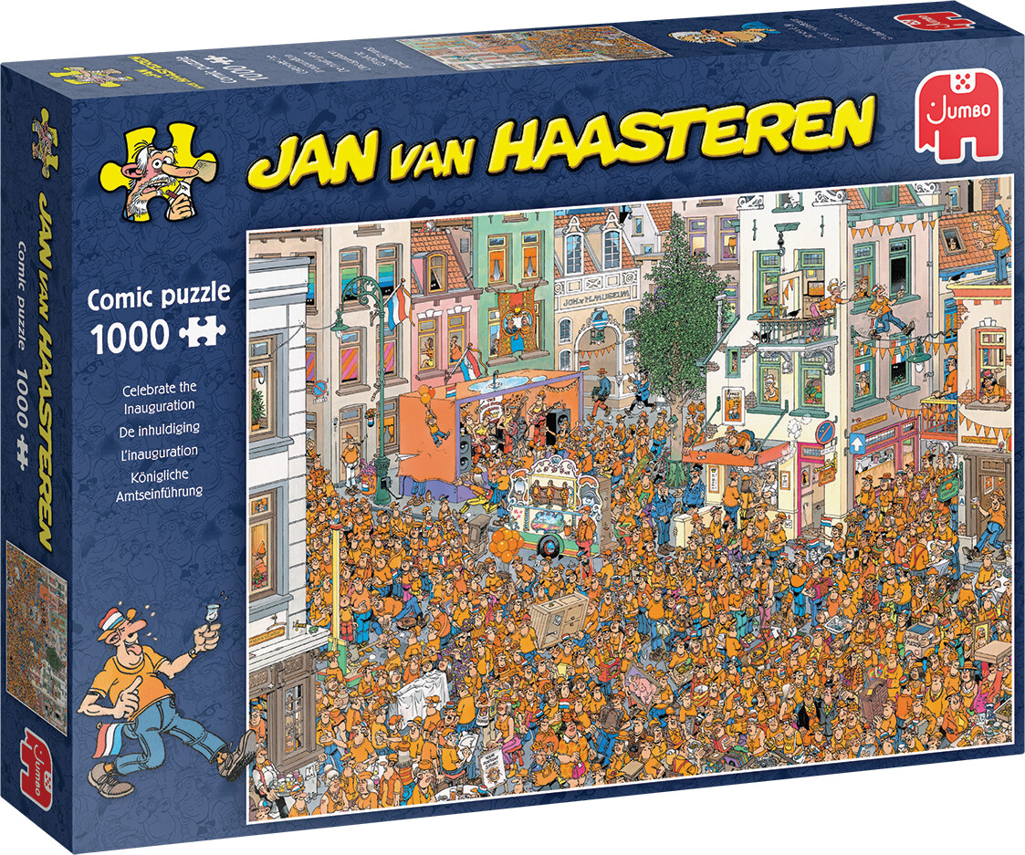 Jan Van Haasteren - Celebrate The Inauguration (1000 Pieces) (1119801838)