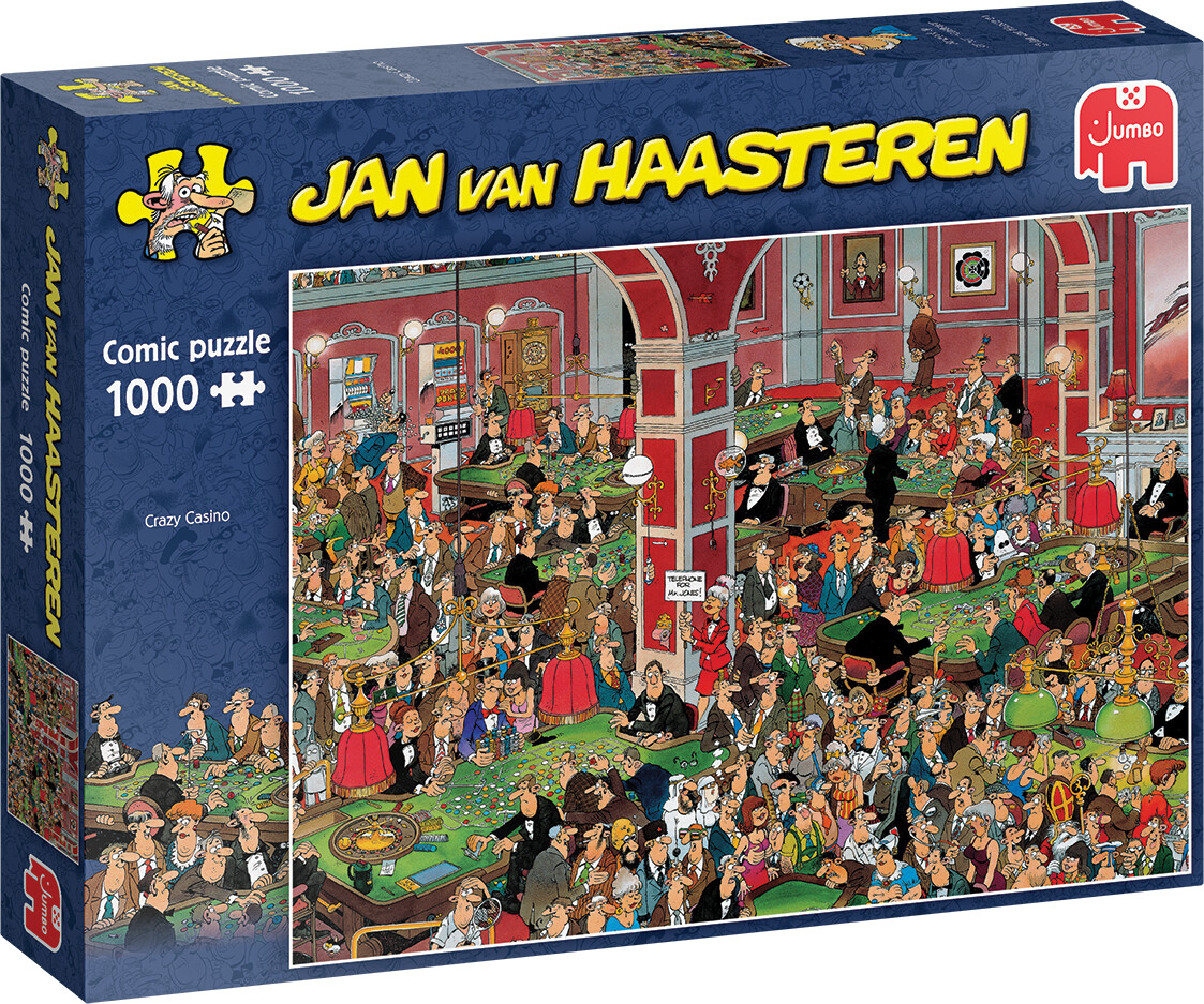 Jan Van Haasteren - Crazy Casino (1000 Pieces) (1119801834)