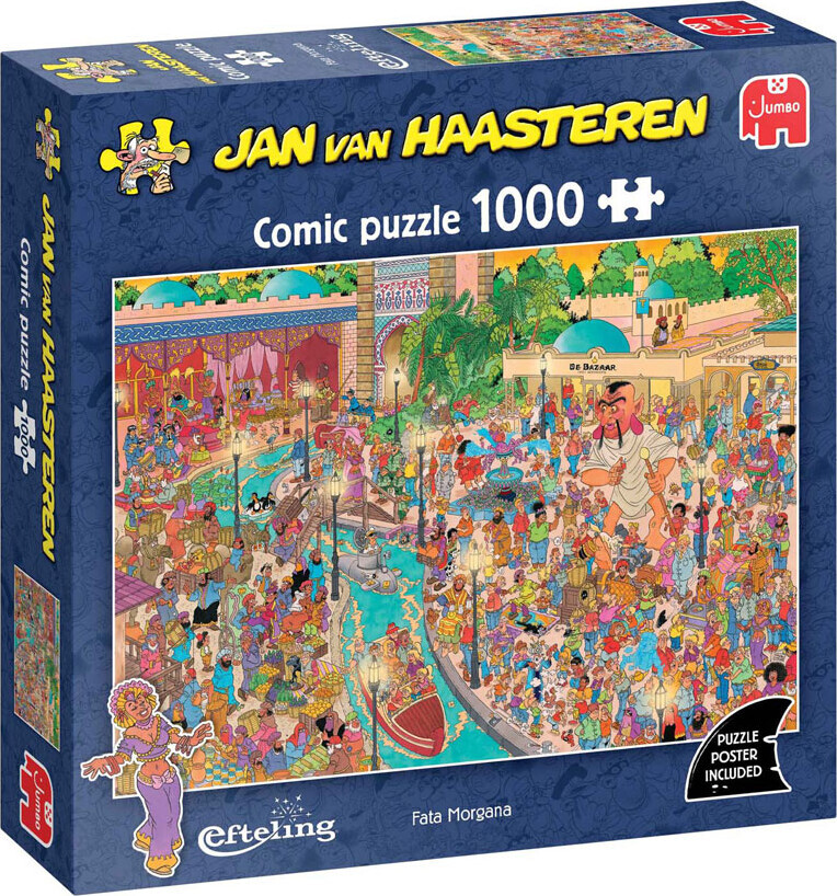 Jan Van Haasteren - Efteling Fata Morgana Puzzle - 1000 Brikker - Jumbo