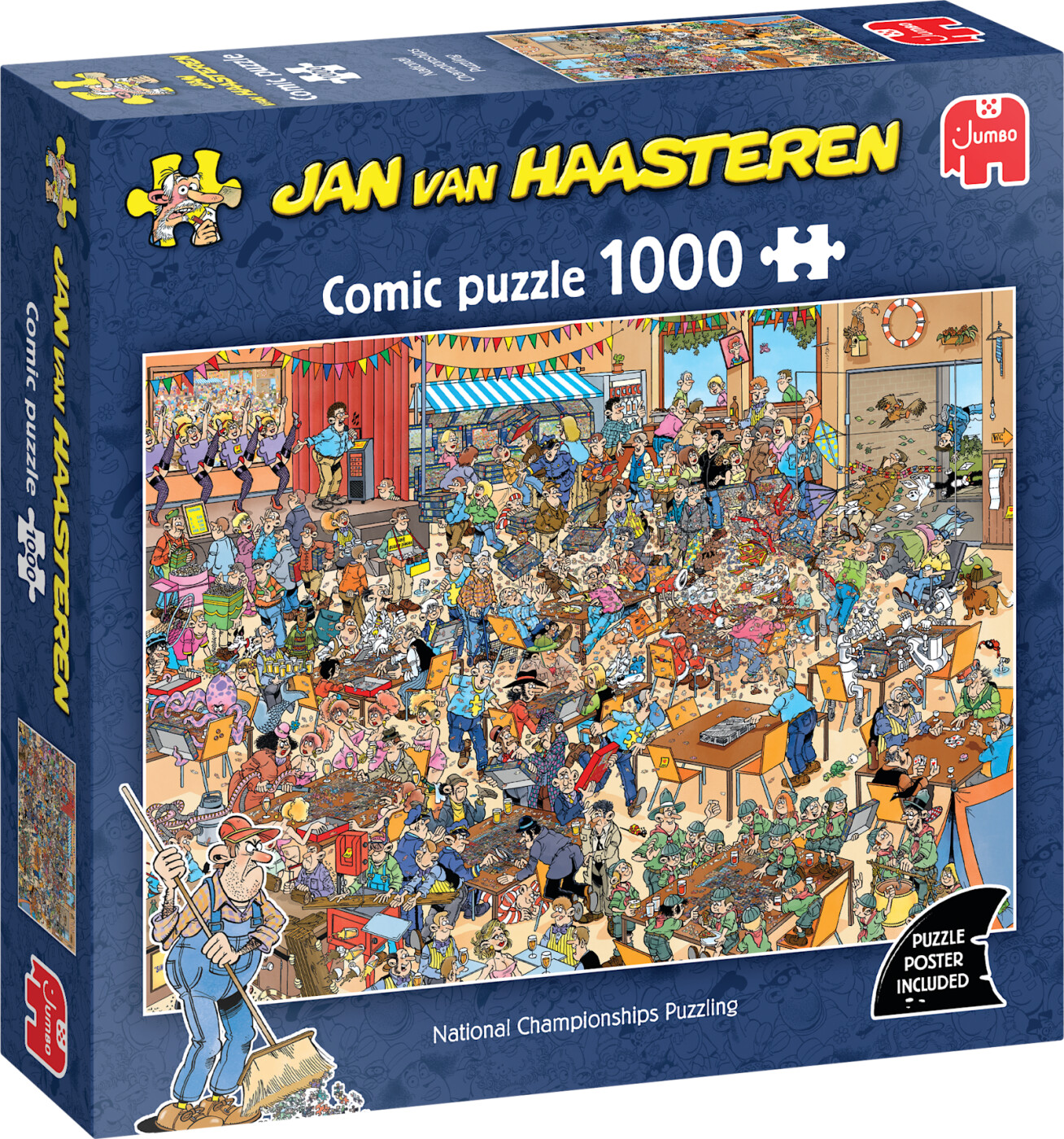 Jan Van Haasteren - National Championship Puzzling - 1000 Brikker - Jumbo