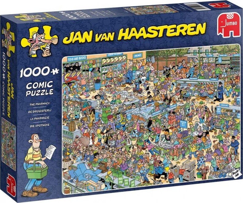 Jumbo Jan Van Haasteren Puslespil - 1000 Brikker Marked
