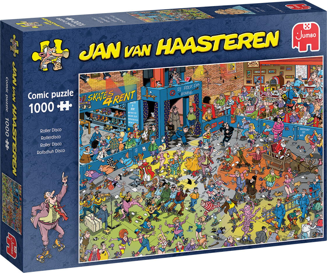 Jan Van Haasteren - Roller Disco (1000 Pieces) (1119801837)