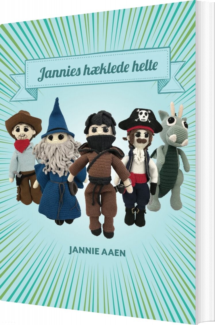 Jannies Hæklede Helte - Jannie Aaen - Bog