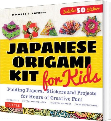 Billede af Japanese Origami Kit For Kids - Michael G. Lafosse - English Book