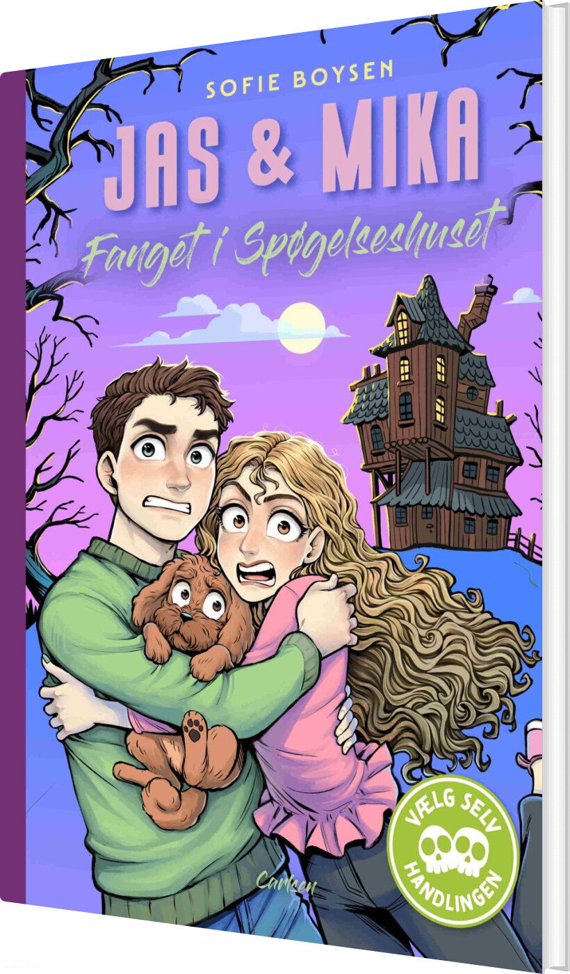 Jas & Mika - Fanget I Spøgelseshuset - Sofie Boysen - Bog