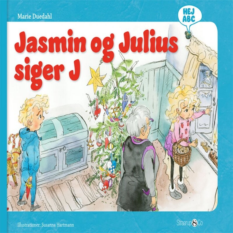Billede af Jasmin Og Julius Siger J - Marie Duedahl - Bog