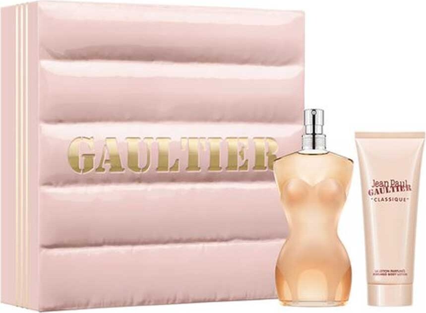 Jean Paul Gaultier - Classique - Edt 100 Ml + Body Lotion 75 Ml Se tilbud køb på Gucca.dk
