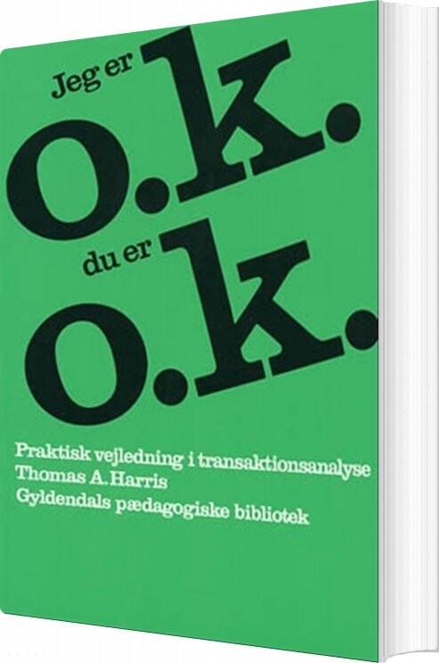 Billede af Jeg Er O.k. - Du Er O.k - Thomas A. Harris - Bog