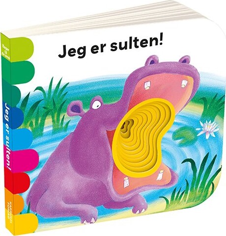 Se Jeg Er Sulten! - Papbog Med 11 Kighuller Til Børn - Diverse - Bog hos Gucca.dk
