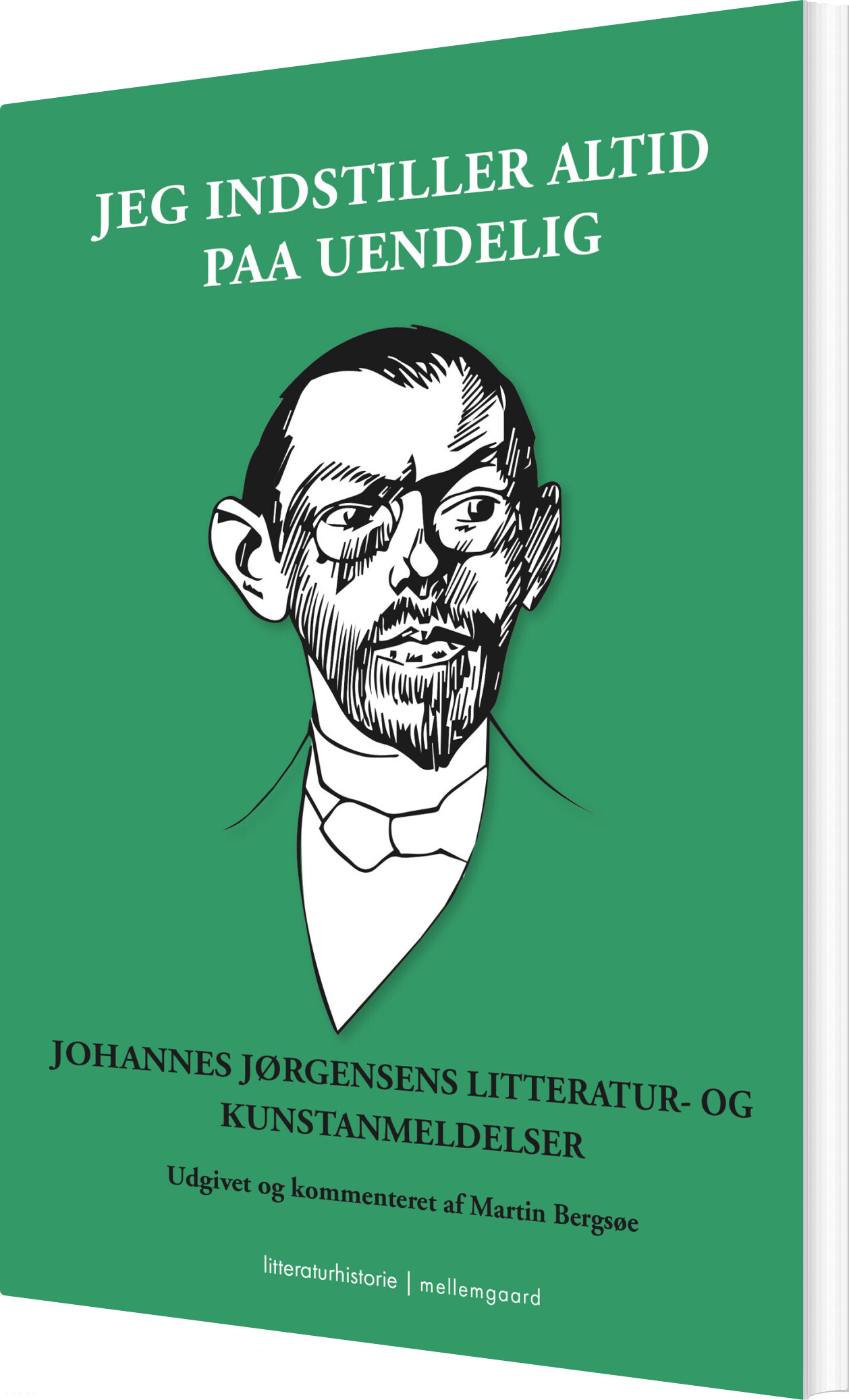 Jeg Indstiller Altid Paa Uendelig - Johannes Bergsøe - Bog