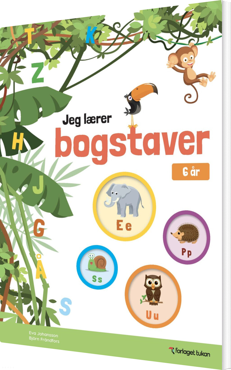 Jeg Lærer Bogstaver - Eva Johansson - Bog