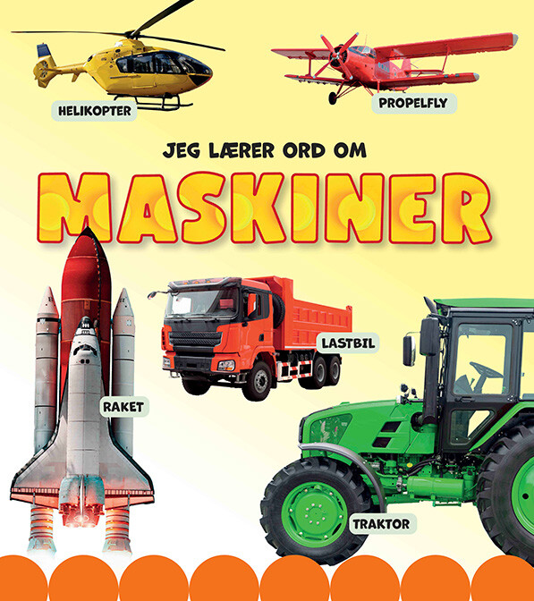 Jeg Lærer Ord Om Maskiner - Bog