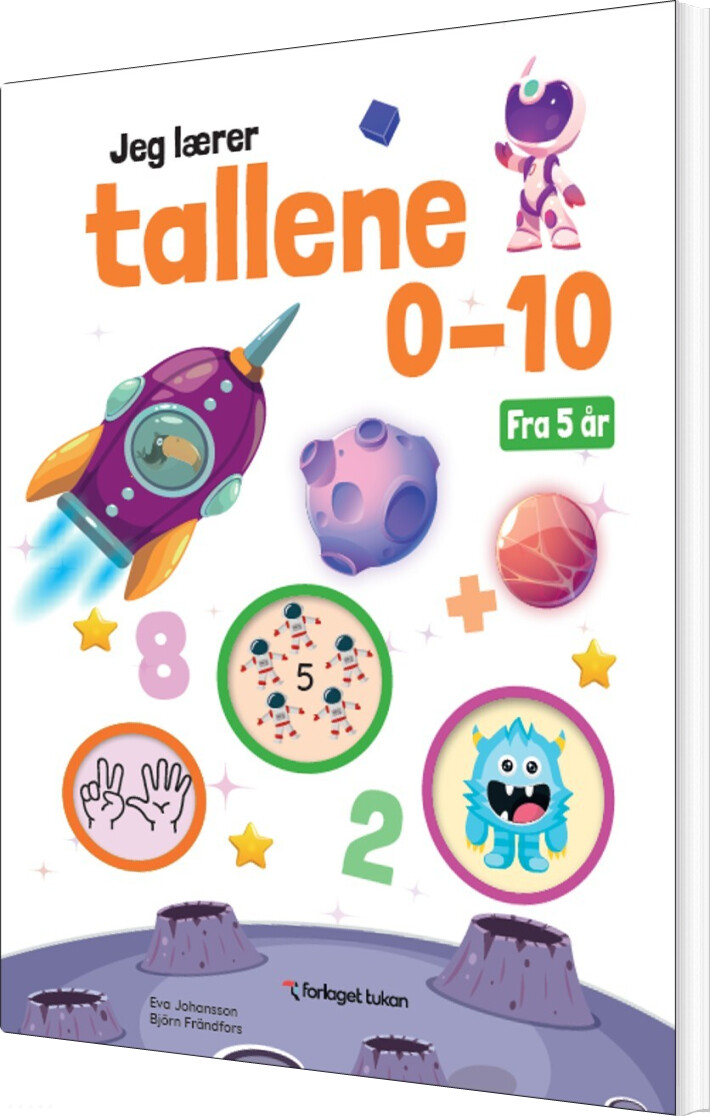 Jeg Lærer Tallene 0-10 - Bog