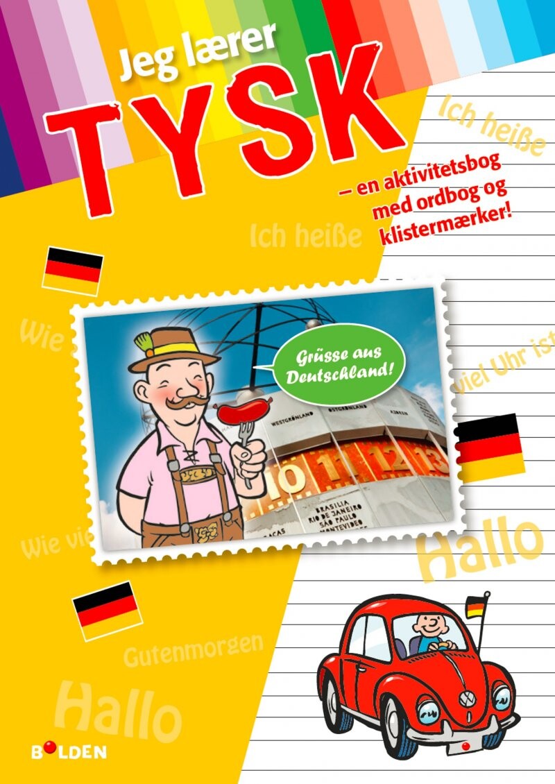 Billede af Jeg Lærer Tysk - En Aktivitetsbog Med Ordbog Og Klistermærker - Diverse - Bog