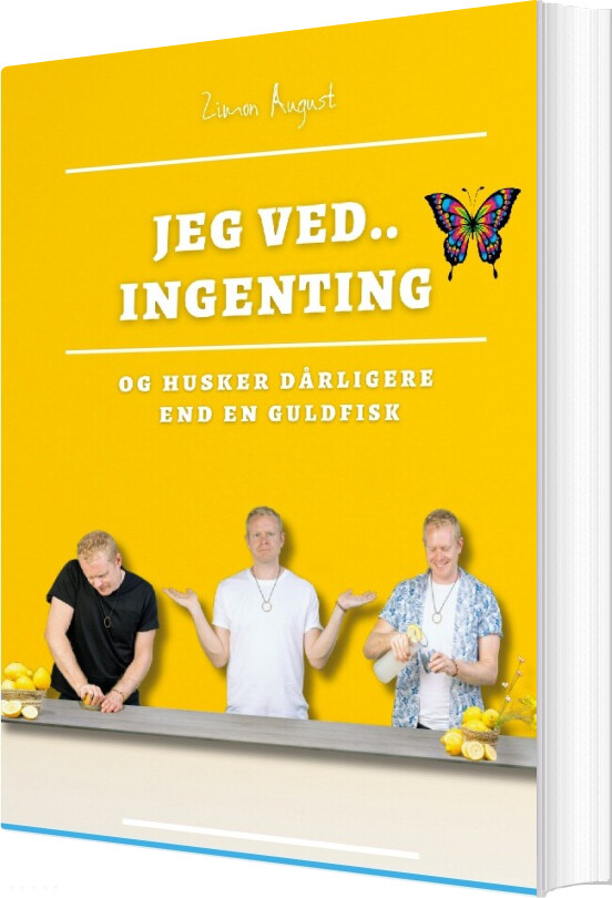 Billede af Jeg Ved.. Ingenting - Zimon August Sepnors - Bog