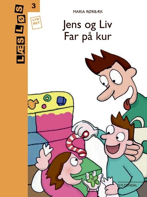 Billede af Jens Og Liv. Far På Kur - Maria Rørbæk - Bog