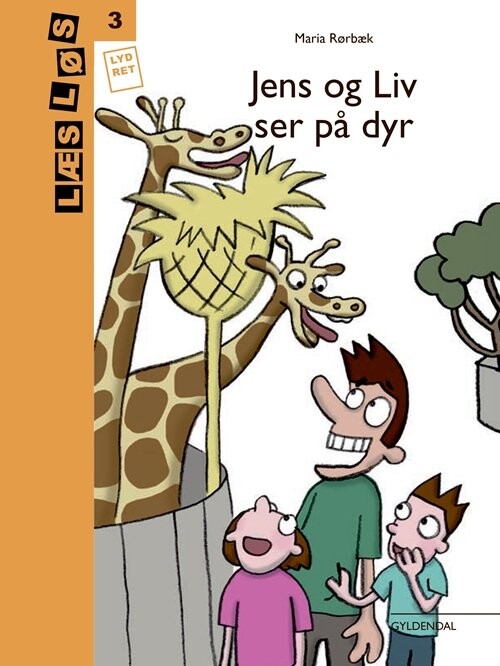 Billede af Jens Og Liv Ser På Dyr - Maria Rørbæk - Bog
