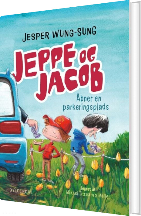 Billede af Jeppe Og Jacob - åbner En Parkeringsplads - Jesper Wung-sung - Bog hos Gucca.dk