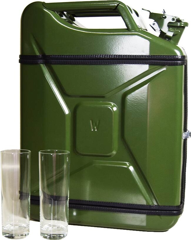 Se Jerrycan Drink Bar - Transportabel Minibar hos Gucca.dk