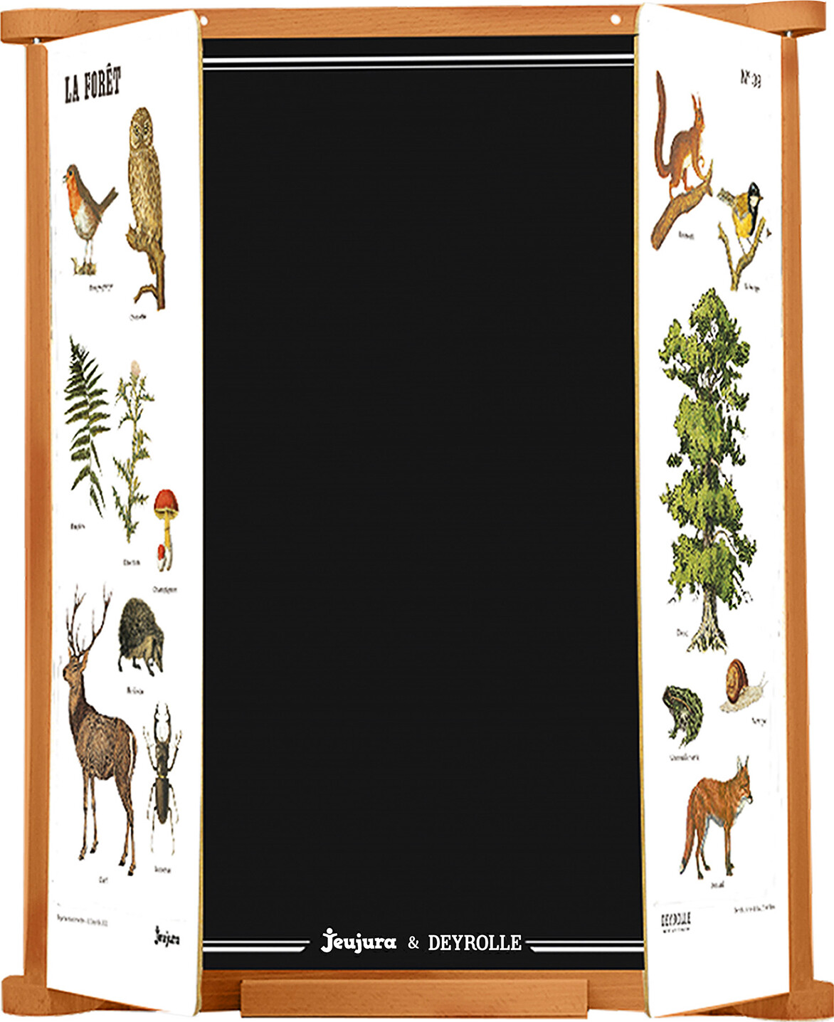 Jeujura - Tavle - 3-delt Deyrolle