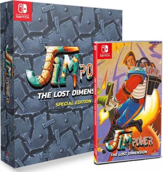 Jim Power The Lost Dimension Special Limited Edition (strictly Limited) - Nintendo Switch