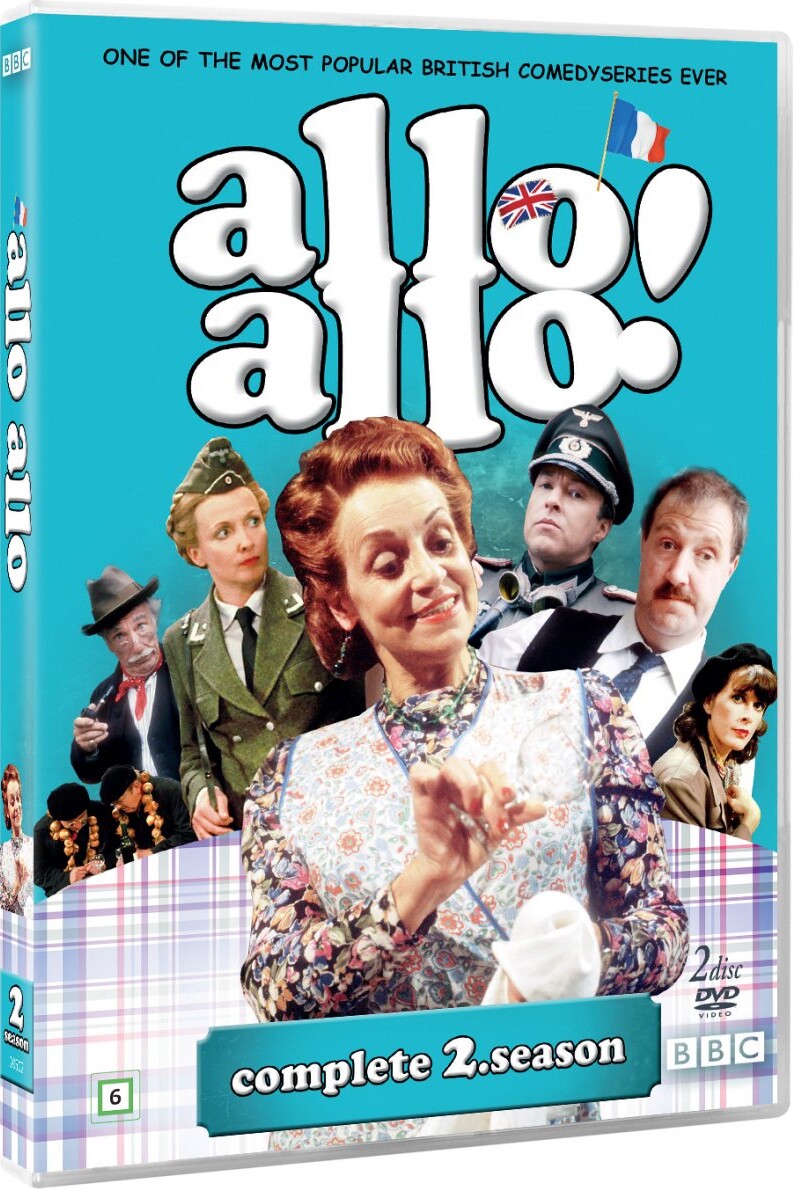 Allo Allo - Sæson 2 - Bbc - DVD - Tv-serie