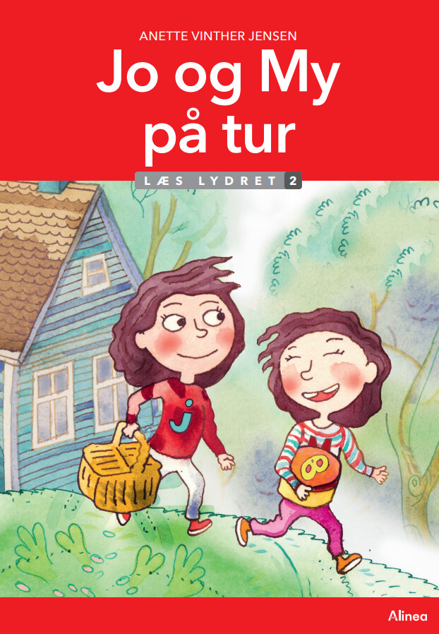 Billede af Jo Og My På Tur, Læs Lydret 2 - Anette Vinther Jensen - Bog