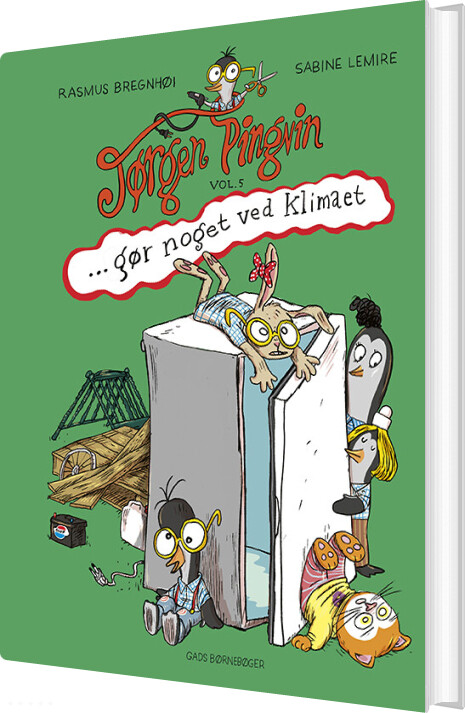 Jørgen Pingvin Gør Noget Ved Klimaet - Sabine Lemire - Bog