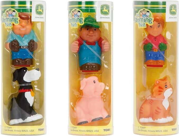 John Deere - Figurer Til Bondegård - Assorteret