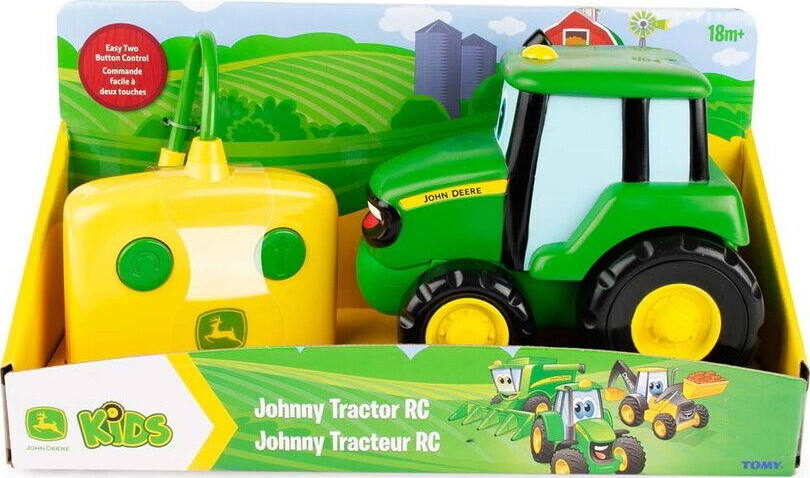Rc / Fjernstyret Traktor - John Deere - Tomy