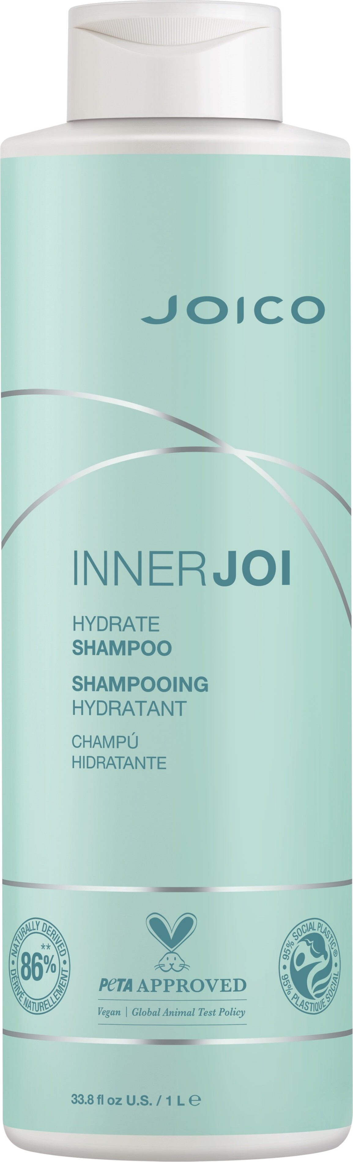Se Joico - Innerjoi Hydration Shampoo 1000 Ml hos Gucca.dk