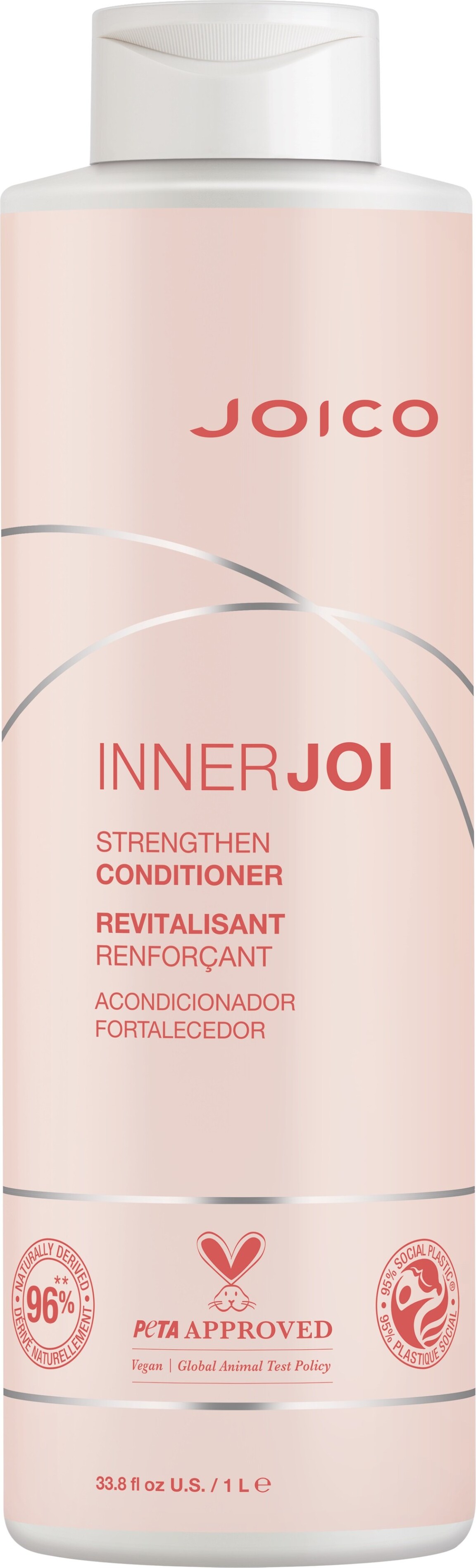 Se Joico - Innerjoi Strengthen Conditioner 1000 Ml hos Gucca.dk