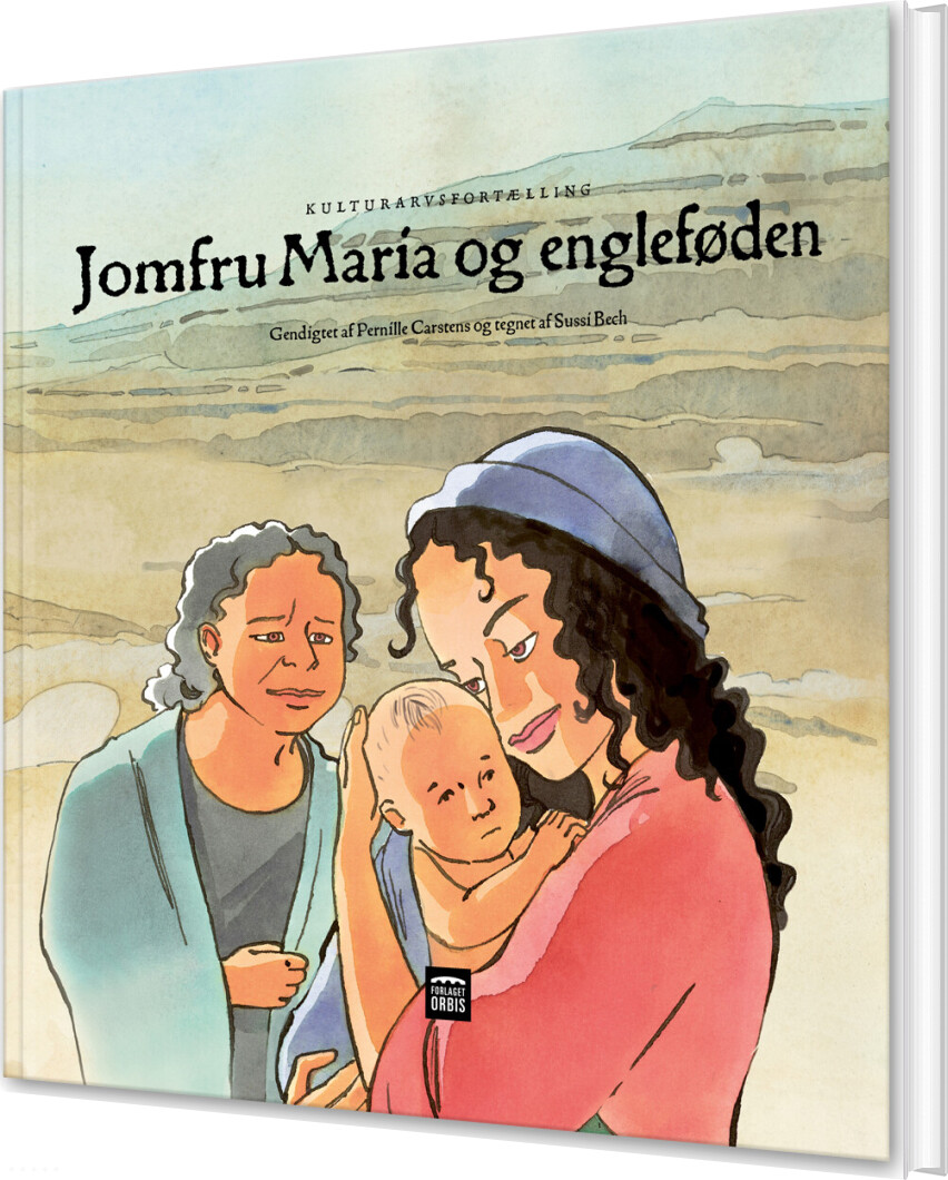 Billede af Jomfru Maria Og Engleføden - Pernille Carstens - Bog