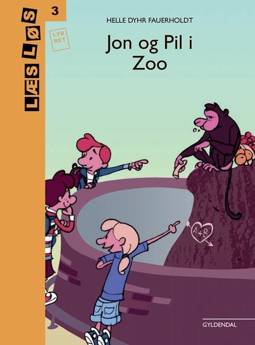 Billede af Jon Og Pil I Zoo - Helle Dyhr Fauerholdt - Bog