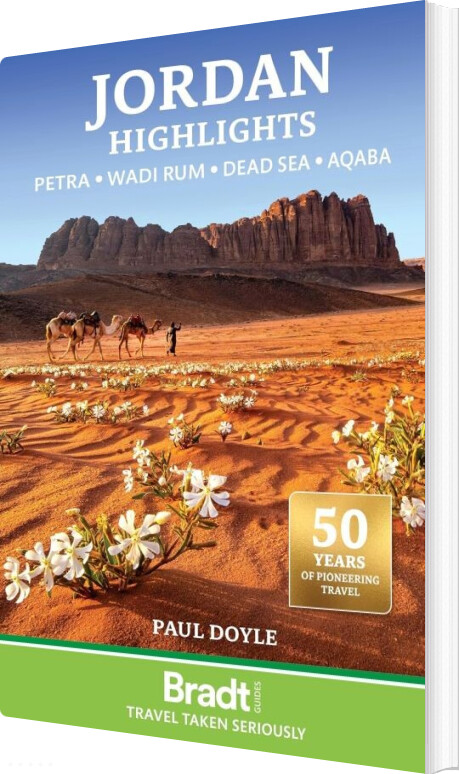 Billede af Jordan Highlights - Bradt Travel Guide - Paul Doyle - English Book