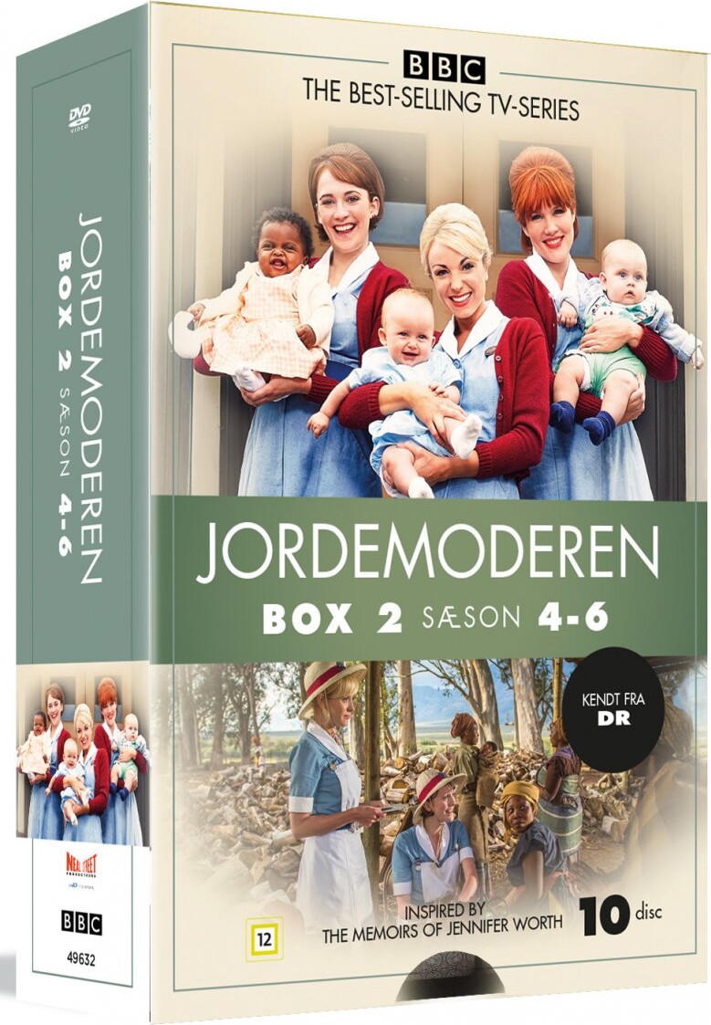 Jordemoderen Box 2 - Sæson 4-6 / Call The Midwife - DVD - Tv-serie
