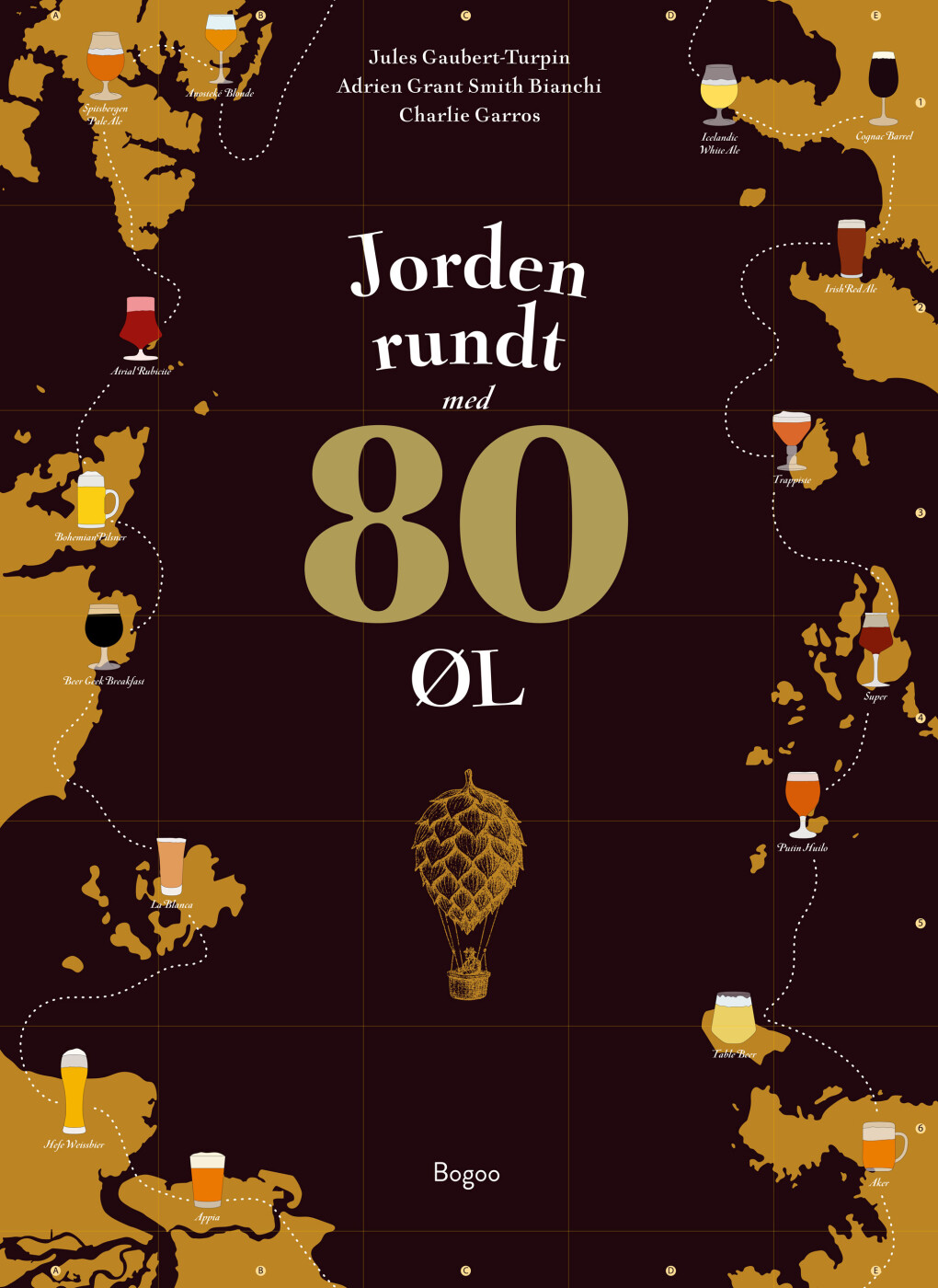 Jorden Rundt Med 80 øl - Jules Gaubert-turpin - Bog