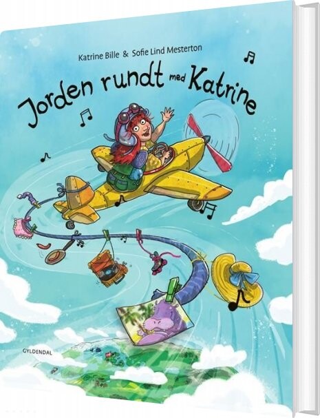 Billede af Jorden Rundt Med Katrine - Katrine Bille - Bog