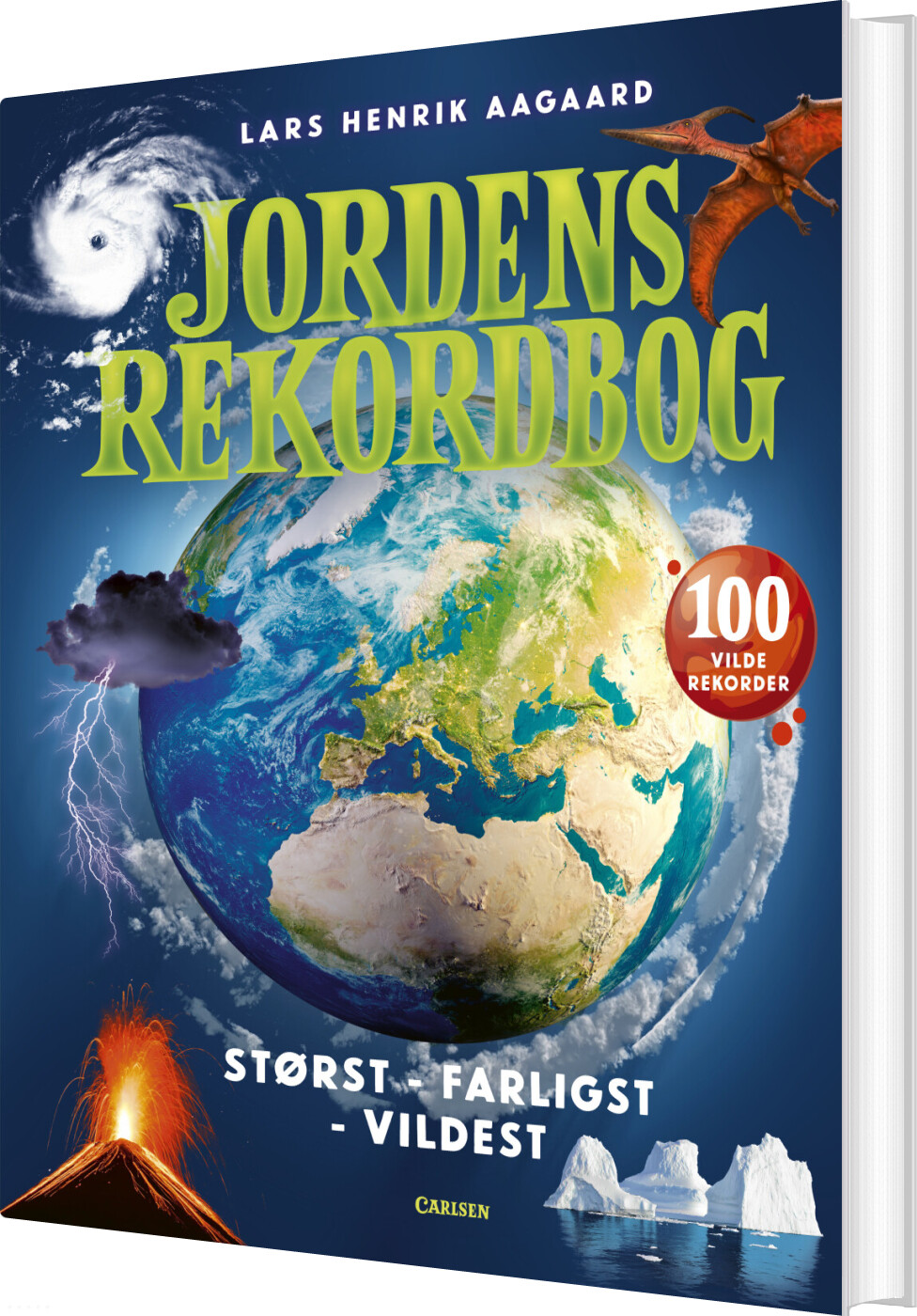 Billede af Jordens Rekordbog - Lars Henrik Aagaard - Bog
