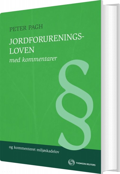 Jordforureningsloven Med Kommentarer - Peter Pagh - Bog