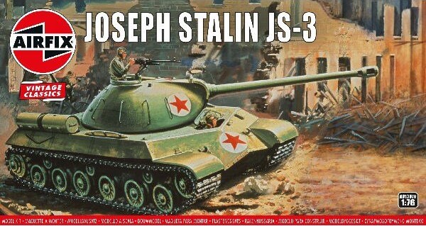 Airfix - Joseph Stalin Js-3 Tank Byggesæt - 1:76 - A01307v