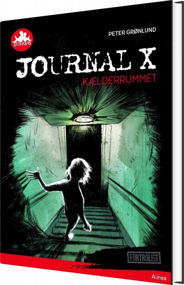 Journal X - Kælderrummet, Rød Læseklub - Peter Grønlund - Bog
